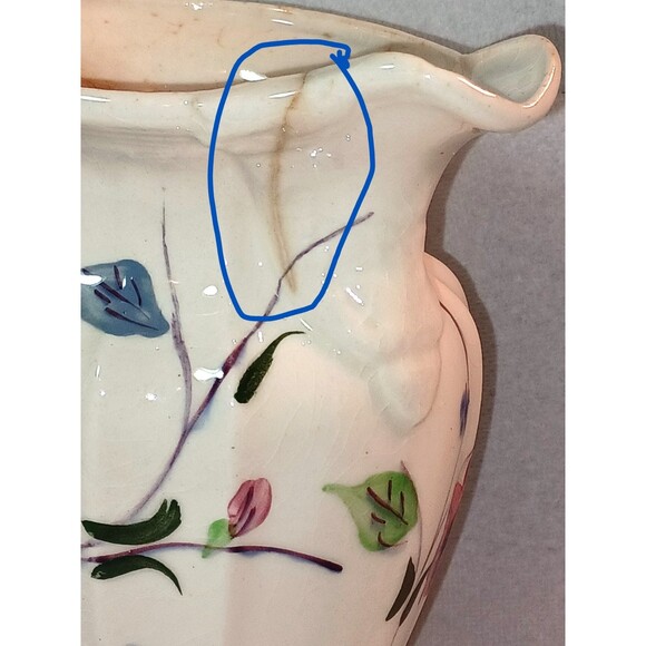 Blue Ridge China Hand Painted Underglaze Southern Potteries, Inc. Made in U.S.A - Picture 4 of 9